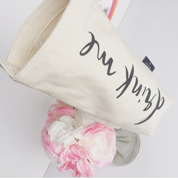 1 Left! NWTs Kate Spade “Drink Me” Wine Tote - Picture 7 of 7
